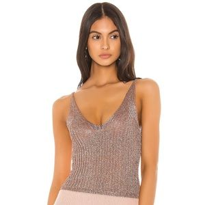 NWT Free People Gold Coast Bodysuit in Rose -  S
